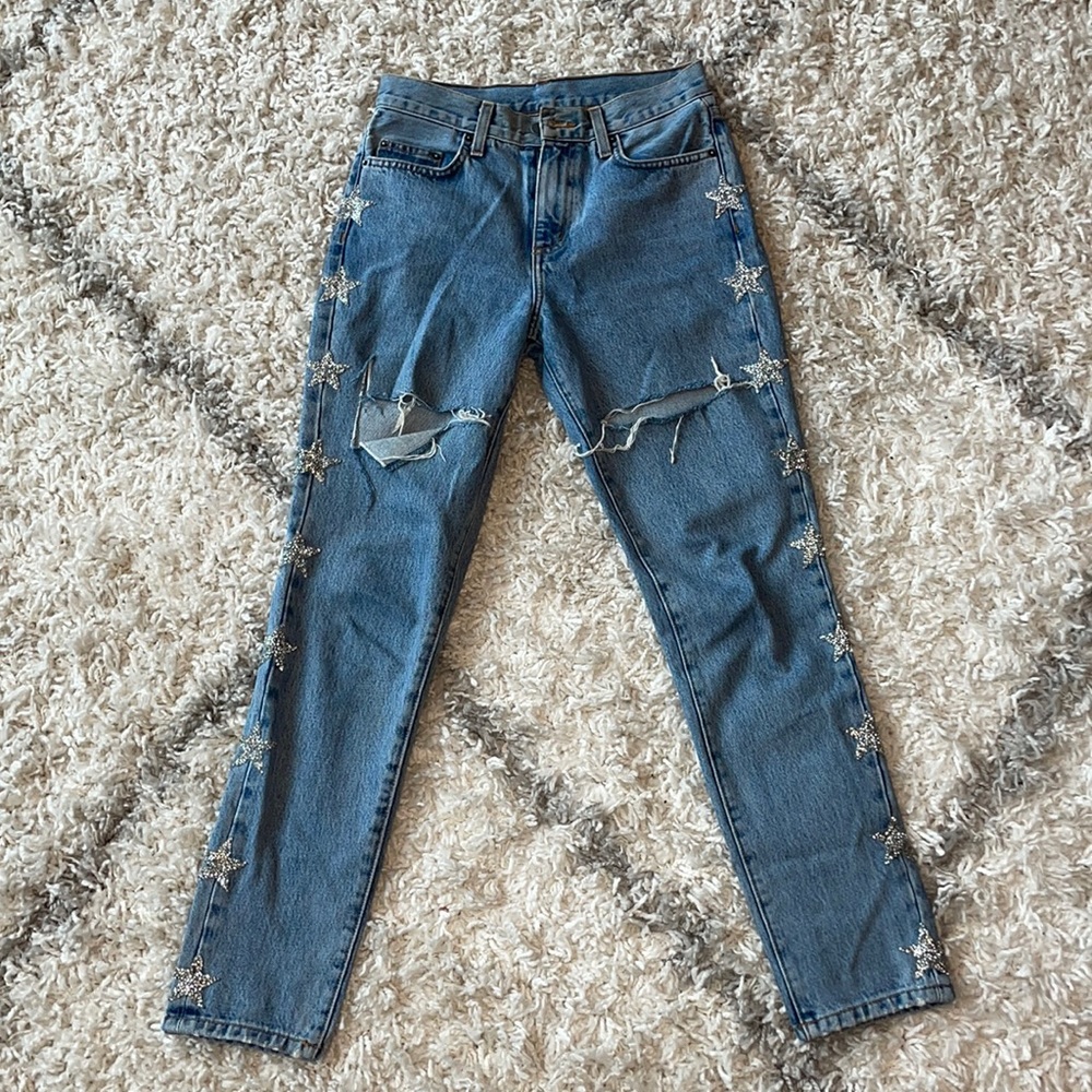 Carmar (LF) Glitter Star Jeans